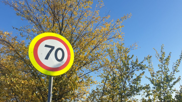 Снова 70! От МРЭО Комрата в направлении выезда из города увеличен скоростной лимит