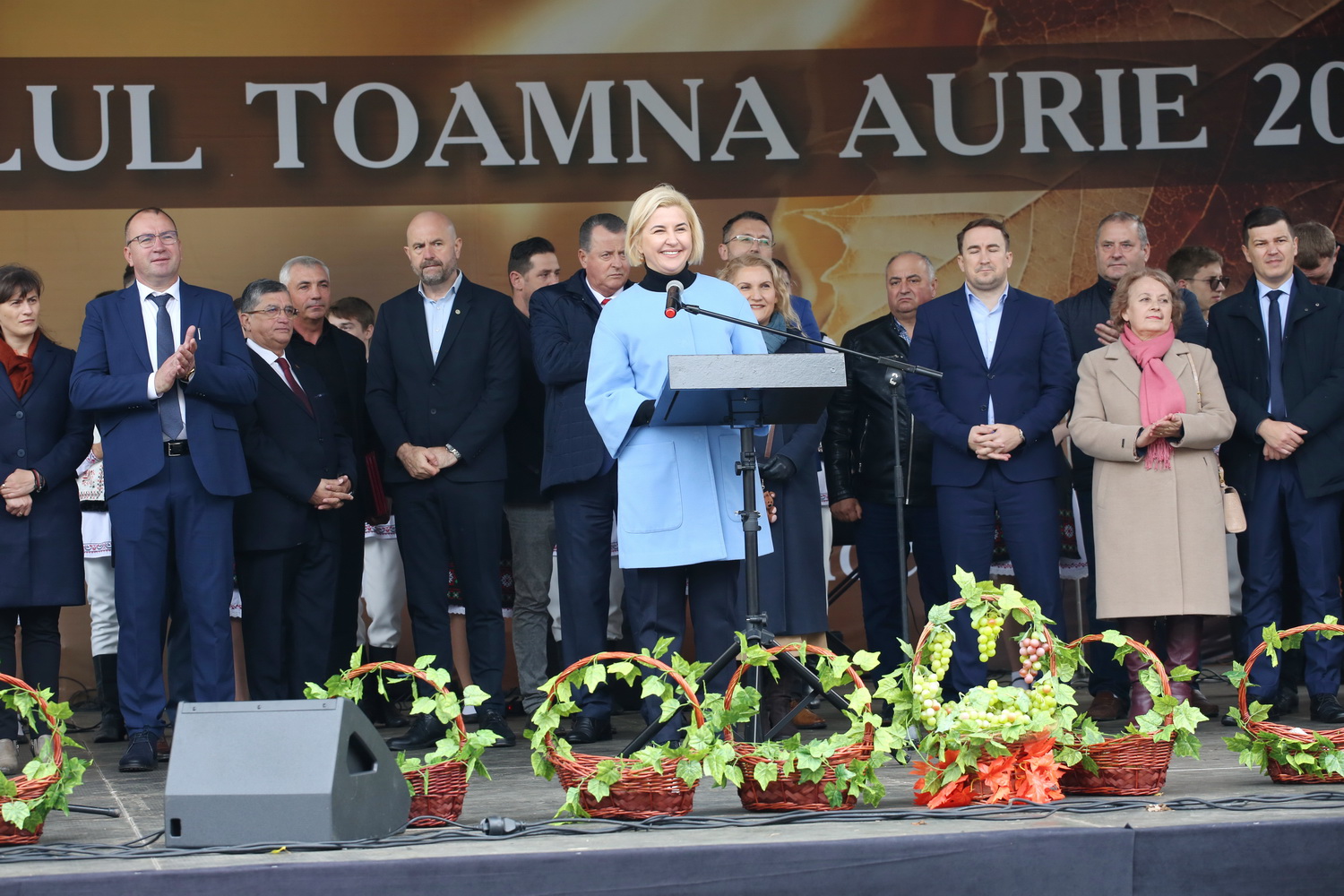 Богатство народа не в деньгах, а в его труде. Ирина Влах посетила фестиваль Toamna aurie в Хынчештах