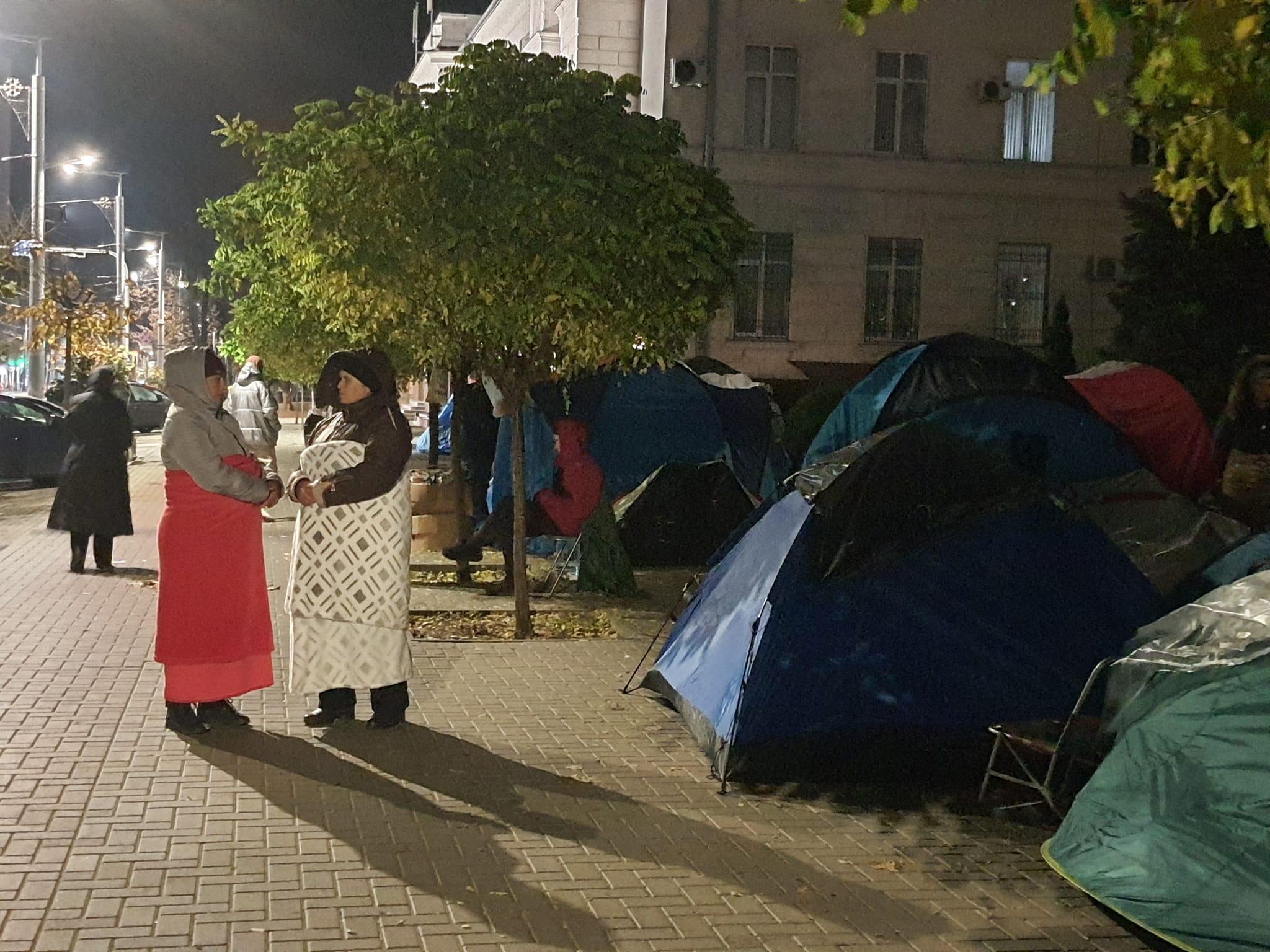 В Кишиневе полиция предложила запретить протесты в темное время суток