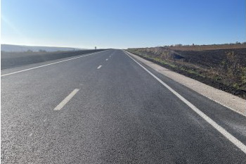 Строительные работы на дороге Порумбрей–Чимишлия - в завершающей стадии