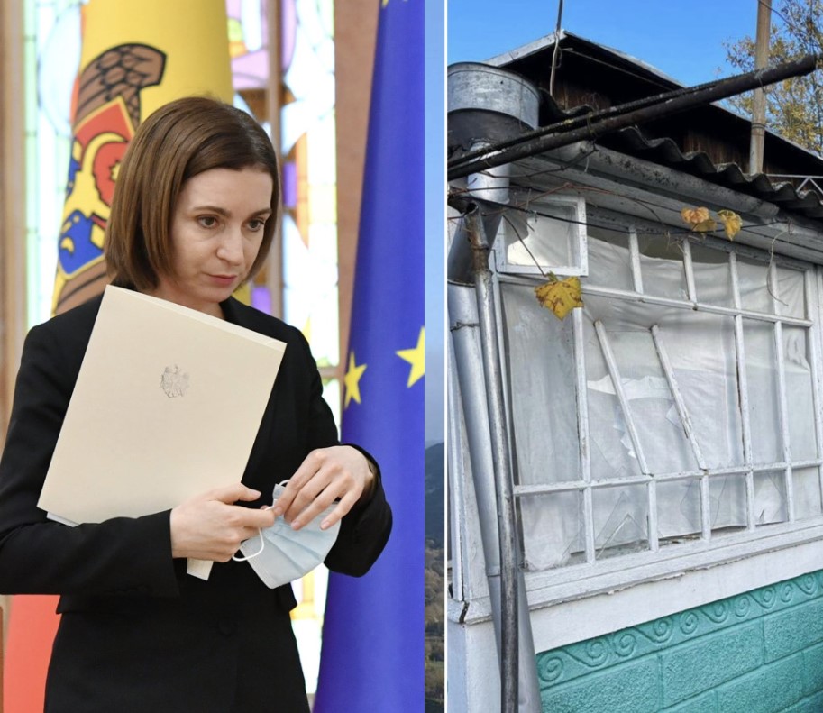 Санду посетит село Наславча, где недавно упали осколки ракеты