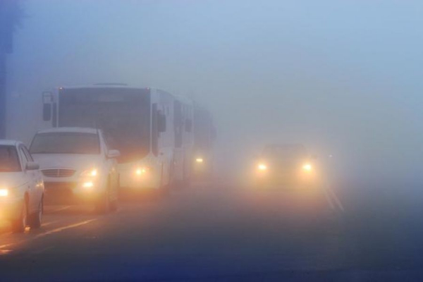 Молдову окутал густой туман. Водителей призвали к осторожности на дорогах