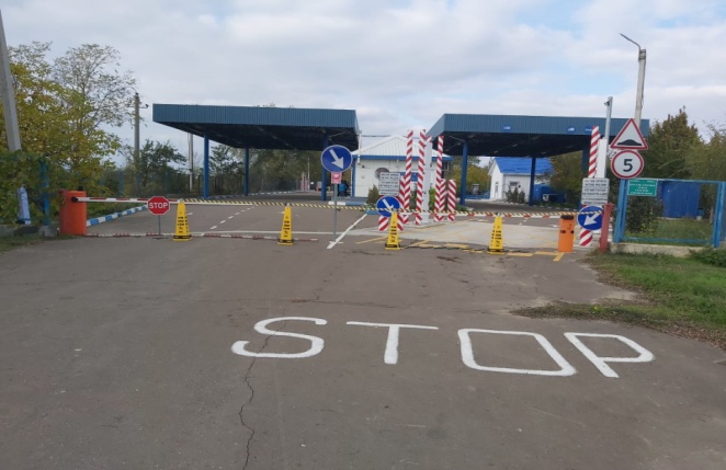 На юге Молдовы временно не работает один из пунктов пропуска на границе с Украиной
