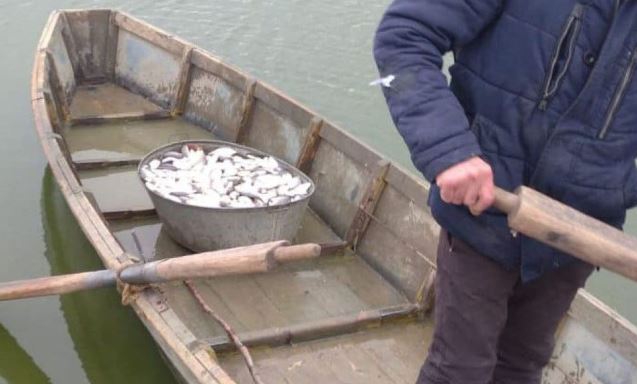 В Кагульском районе задержали рыбаков за электролов в пограничных водах