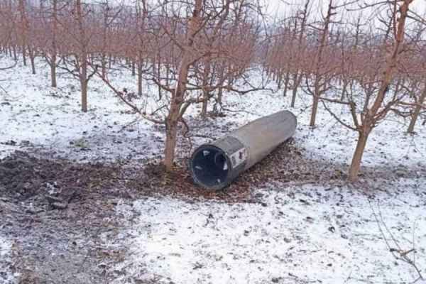 На севере Молдовы пограничники обнаружили ракету