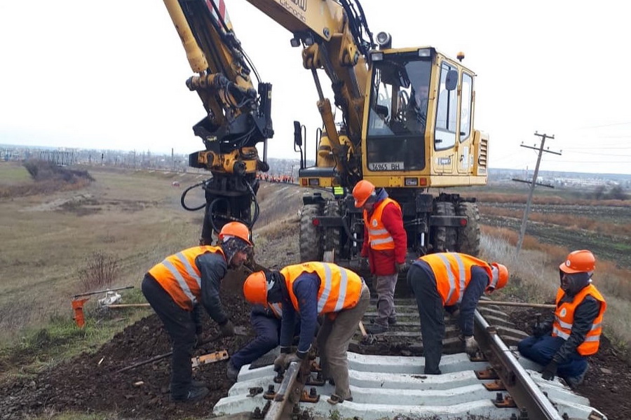 В Молдове стартовал капремонт железной дороги Абаклия - Чадыр-Лунга