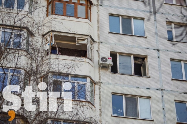 В одном из жилых домов Кишинева прогремел взрыв: погиб мужчина