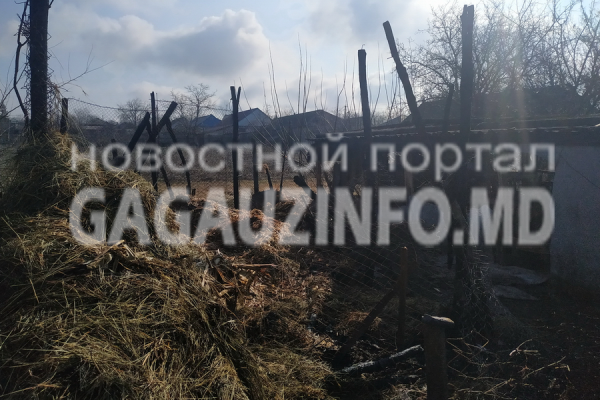 Возгорания в Гагаузии за месяц: пожар в авто и частных домах