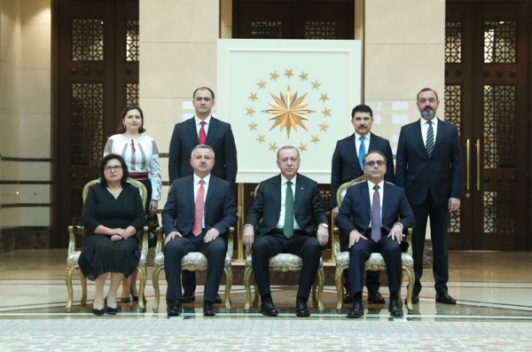 Президент Турции принял верительные грамоты от посла Молдовы Дмитрия Кройтора
