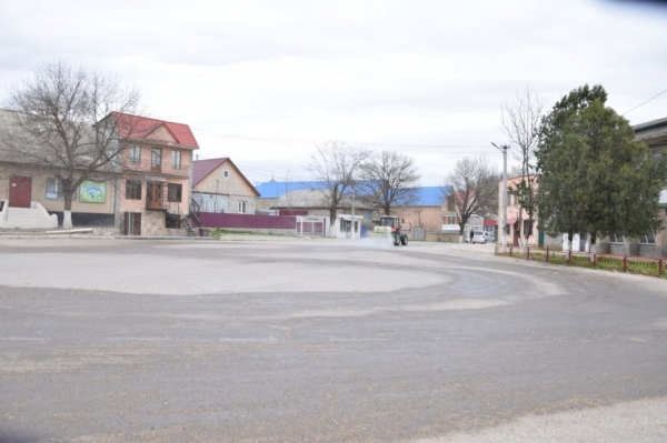 Коронавирус в Молдове: в Копчаке дезинфицируют улицы