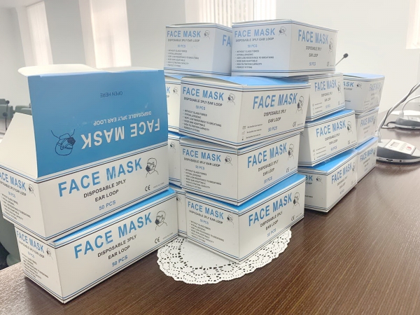 Фармацевтическая компания подарила медучреждениям Гагаузии пять тысяч масок