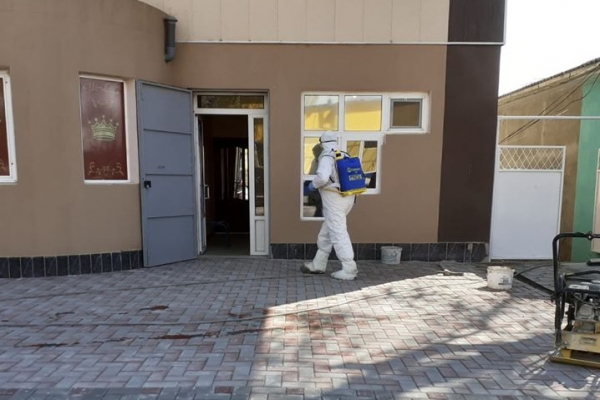 Коронавирус в Казаклии: примэрия не прекращает дезинфекцию общественных мест