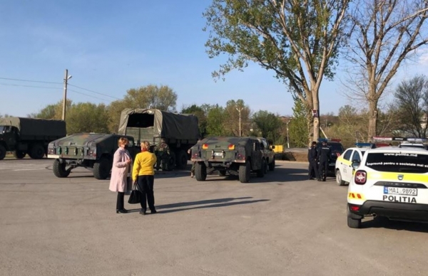 Карантин в Чишмикиое и Етулии: улицы сел патрулируют военные