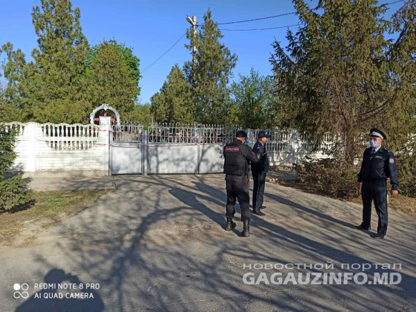 Радоница 2020: В Комрате перекрыт вход к кладбищу, на месте дежурит полиция