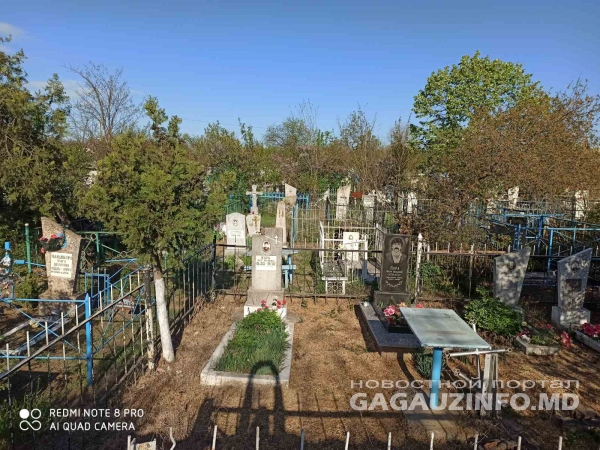 Радоница 2020: В Комрате перекрыт вход к кладбищу, на месте дежурит полиция