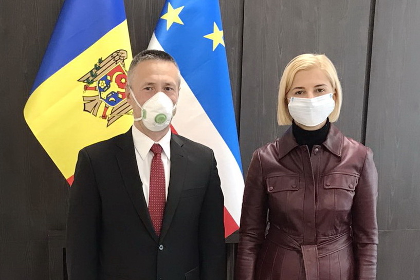 Башкан провела рабочую встречу с послом Словакии в Молдове