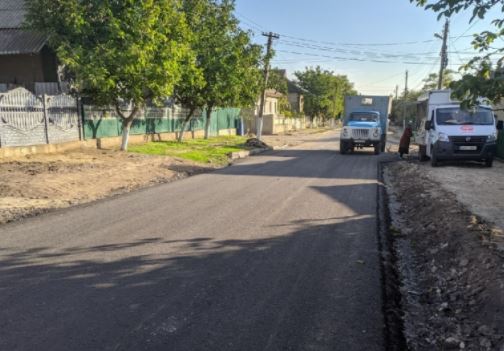 Еще полкилометра новой дороги построили в селе Гайдар