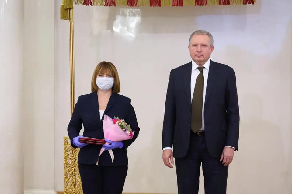 Уроженку Гагаузии в России наградили высшей медалью в области медицины
