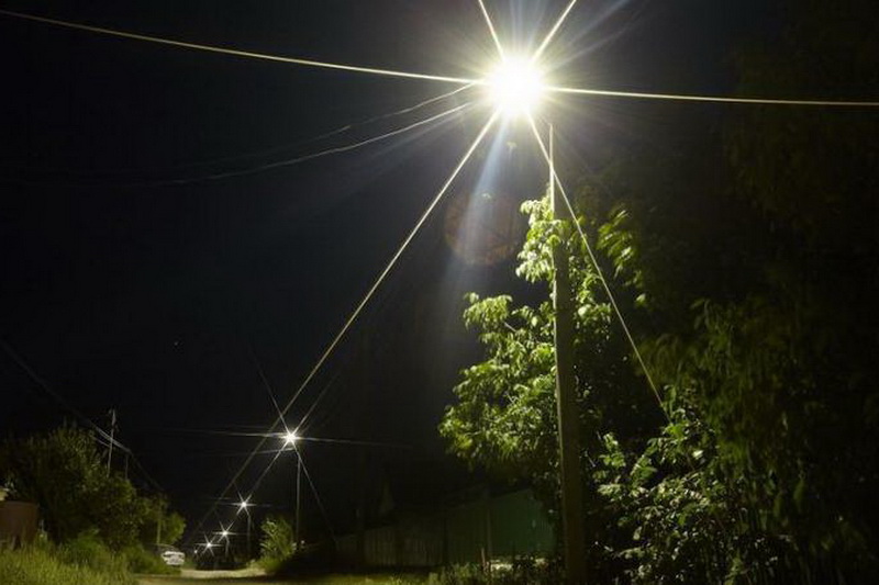 Только LED-фонари. Как в Казаклии провели современное уличное освещение