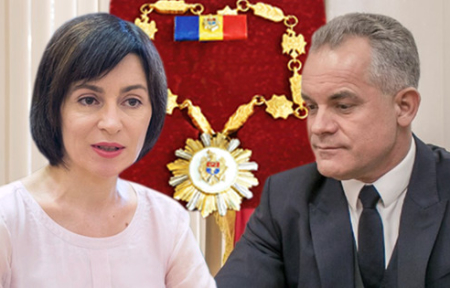 Санду отозвала «Орден Республики» у Плахотнюка