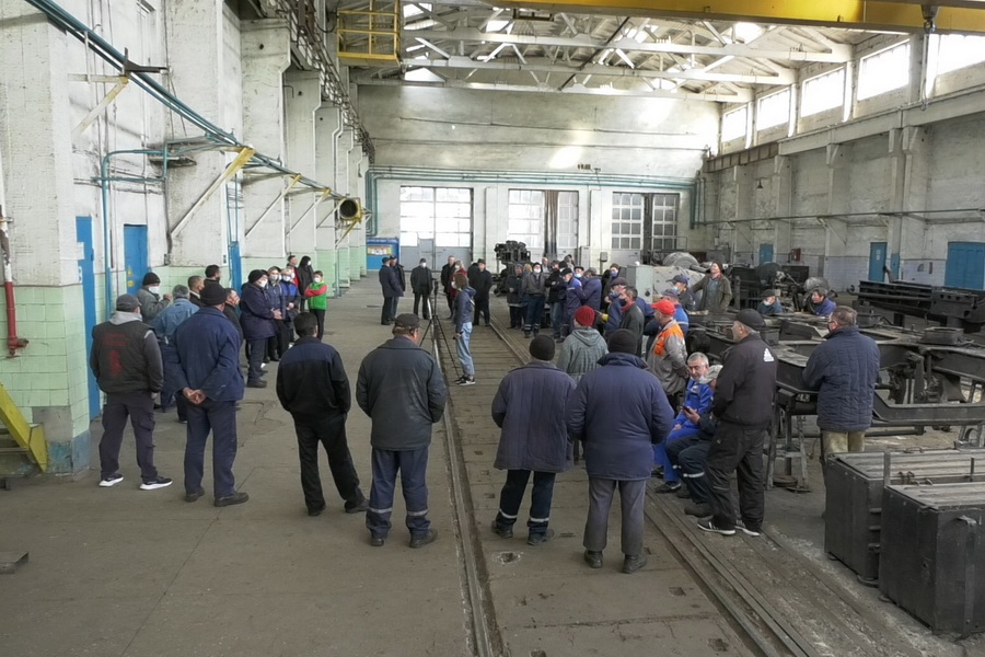 В мае – зарплата за декабрь. В Бессарабке протестуют железнодорожники