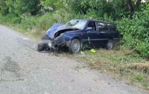Едва не убил жену и ребенка: пьяный водитель врезался в дерево в Единецком районе