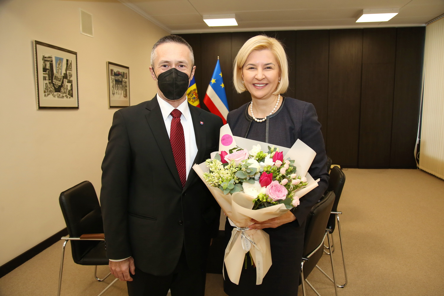 Посол Словакии завершает свой мандат в Молдове. Башкан поблагодарила его за открытость и поддержку автономии