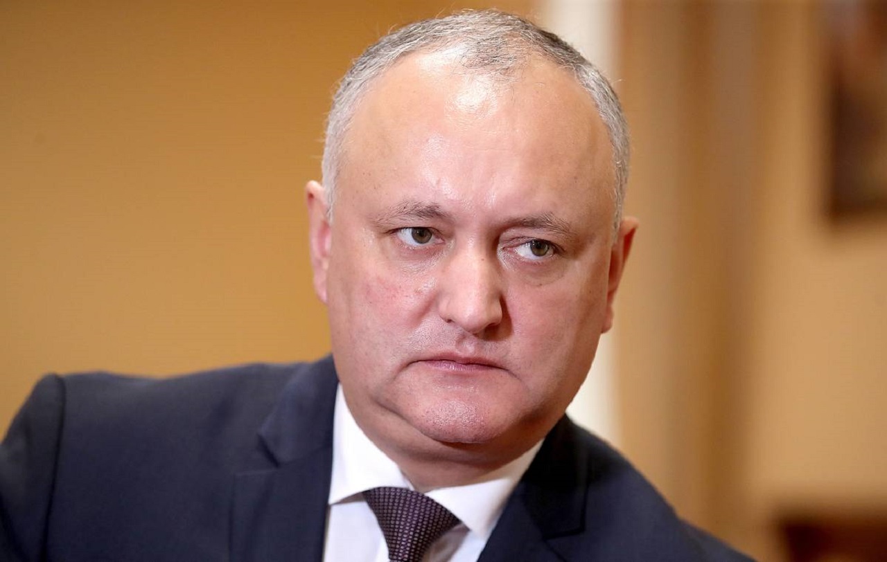 Экс-президент Молдовы Игорь Додон задержан на 72 часа