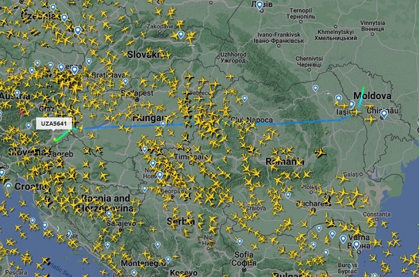Военный аэродром в Маркулештах используется для украинских грузовых самолетов